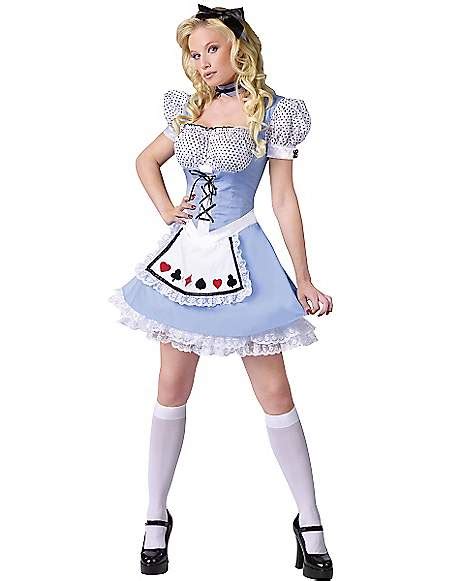 Adult Alice in Wonderland Costume - Spirithalloween.com