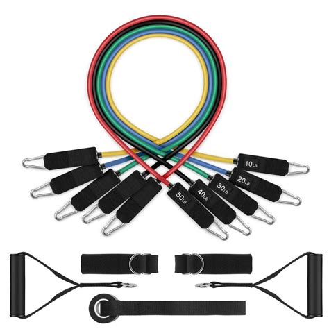 Набор спортивных резинок TUBE • Elastic-Gym