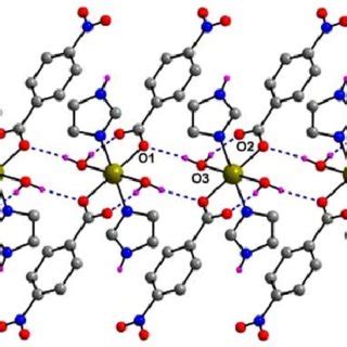 Formation Of A H Bonded Chain Along A Axis Via O Ho Interaction