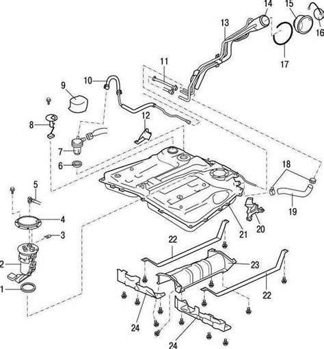 Diagram Of The Exhaust System For The Toyota Rav