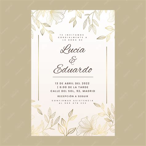 Invitaciones De Boda En Espanol Texto