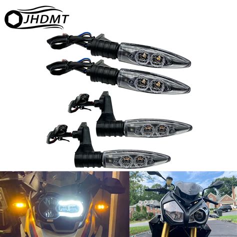 Moto Avant Arri Re LED Clignotants Voyants Pour BMW F650GS F700GS F800G