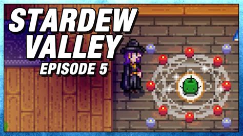 Stardew Valley Part 5 The Junimos Lets Play Stardew Valley Gameplay