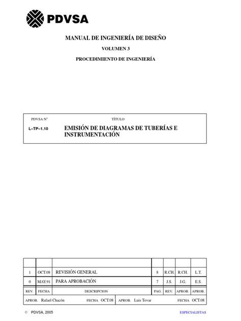 Pdvsa Manual De Ingeniería De Diseño Pdf Diseño Planificación