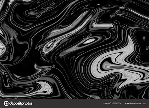 Marble Ink Colorful Black Marble Pattern Texture Abstract Background