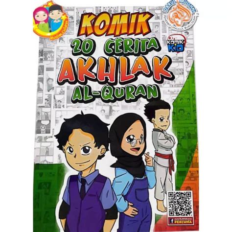 Komik Cerita Akhlak Al Quran Kanak Kanak Agama Lazada