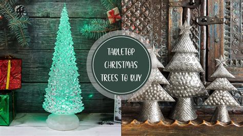 30 Best Tabletop Christmas Trees To Buy Under 50 In 2024