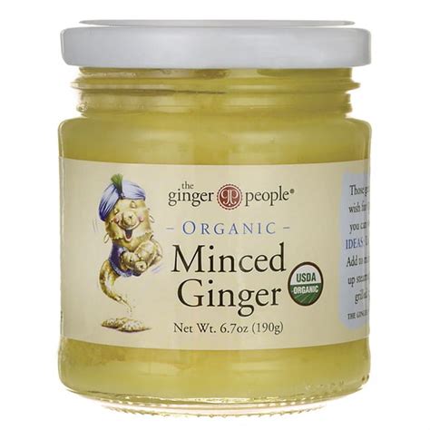 Ginger People Organic Minced Ginger 6 7 Oz Walmart