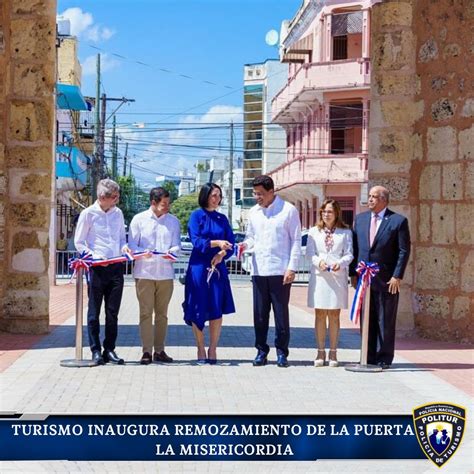 Turismo Inaugura Remozamiento De La Puerta De La Misericordia