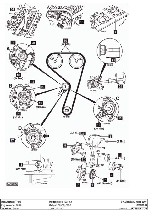 Ford Transit 20 Timing Marks