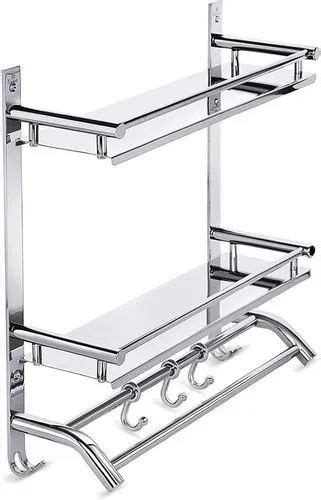 Stainless Steel Layer Bathroom Shelf At Rs Piece Bathroom