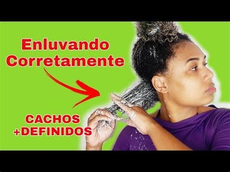 Como Enluvar O Cabelo Crespo E Cacheado Corretamente Cachos Perfeitos