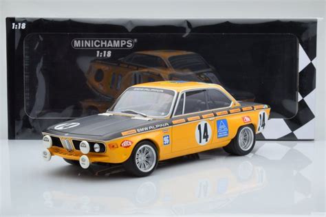 Minichamps 1 18 BMW 2800 CS BMW Alpina 14 Winners 24h Spa 1970