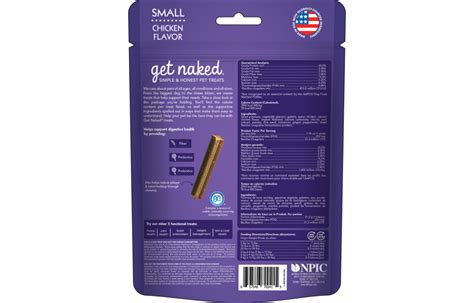 Get Naked Digestive Health Dental Sticks Small 176g Woofy S By Paw Street Market