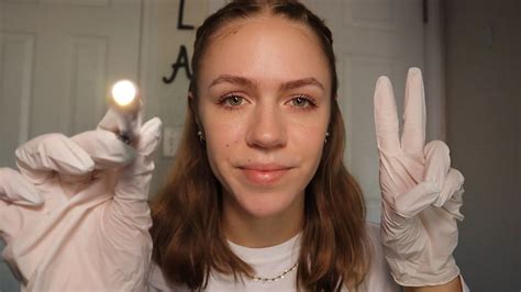 Asmr Cranial Nerve And Wellness Checkup Youtube