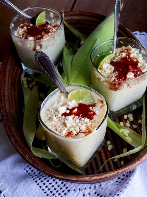 Elote en Vaso (a.k.a. Esquites) | Recipe | Corn in a cup, Recipes ...