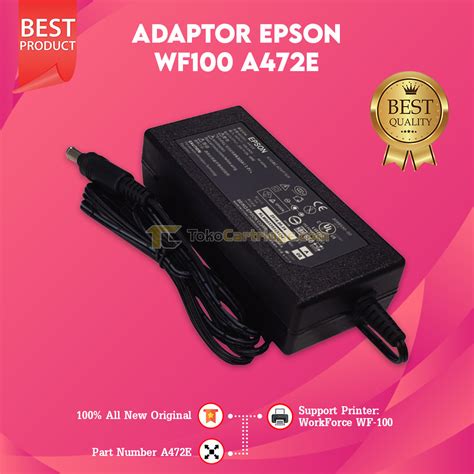 Jual Adaptor Power Supply EPSON WF100 WF 100 Epson WorkForce WF 100