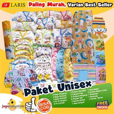 Jual Paket Ekonomis Paket Baju Bayi Perlengkapan Lahiran Paket New