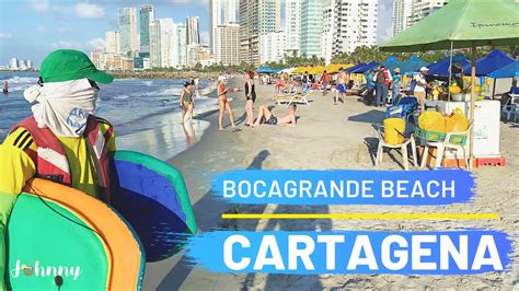 Colombian Beach Tour Bocagrande Beach Cartagena De Indias In Stereo