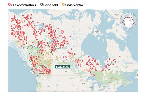 Mapping the scale of Canada’s record wildfires