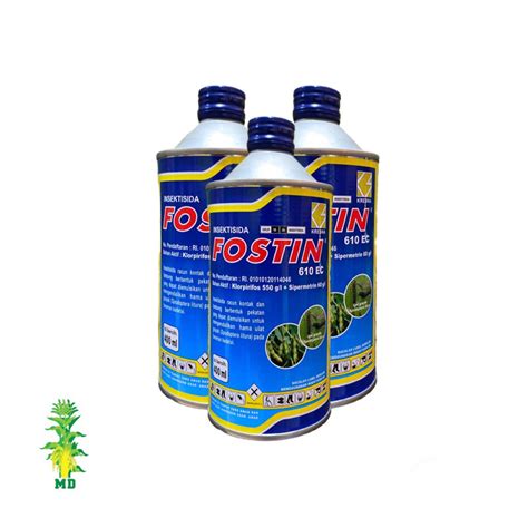 Jual Insektisida FOSTIN 610 EC Kemasan 400 Ml Shopee Indonesia