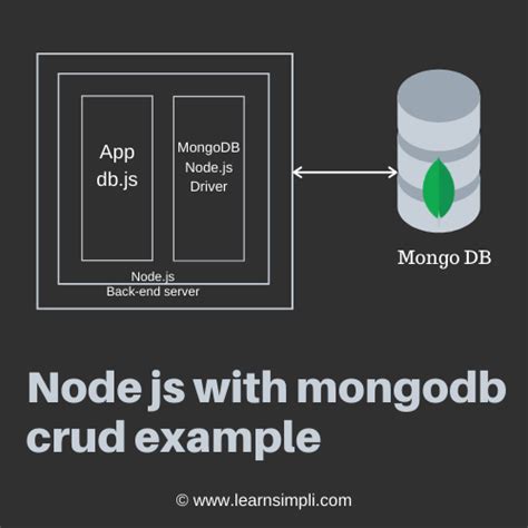 Node Js With Mongodb Crud Example Learn Simpli