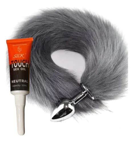 Plug Anal Cola De Zorro Lubricante Dilatador Adormecedor Cuotas sin interés