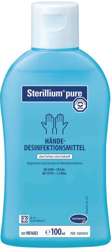 D Sinfectant Pour Les Mains Sterillium Brw