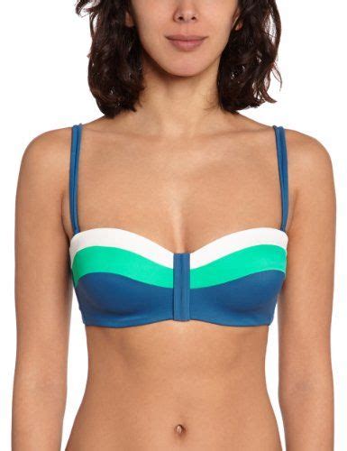 Bestform Parte Superior Del Bikini Sin Tirantes Con Estampado Para M Parte Superior Del