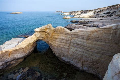 Coast of Mediterranean Sea in Cyprus Stock Image - Image of coast ...