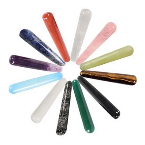 Multicolor Natural Gemstone Yoni Massage Wands For Women Kegal Exercise At Rs 3499 Kg In Jaipur