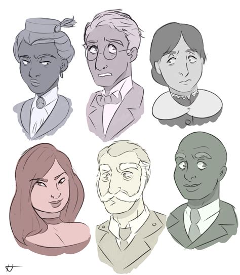 Cluedo Characters by TJGreco on DeviantArt