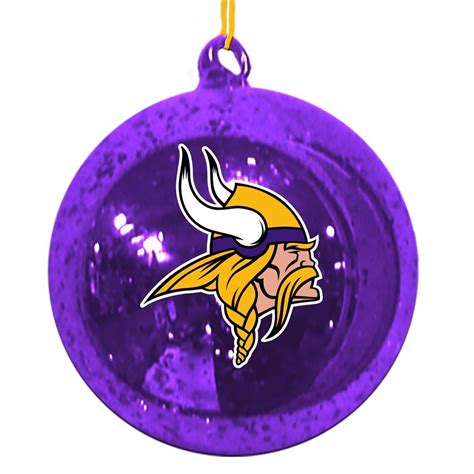 Minnesota Vikings Christmas Tree Ornaments