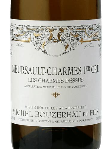 2018 Michel Bouzereau Meursault Charmes 1er Cru Les Charmes Dessus