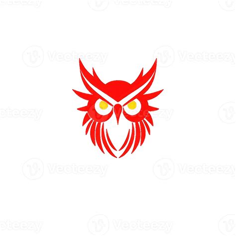 owl logo, isolated on transparent background 25162999 PNG