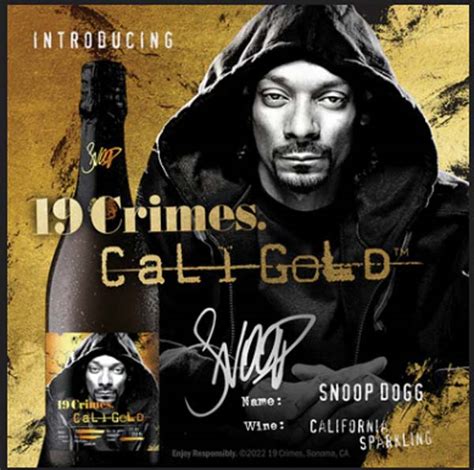 19 Crimes Launches First Sparkling Wine With Snoop Dogg Creative Magazine