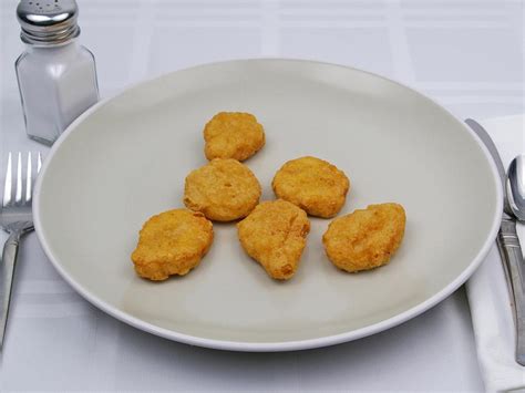 Calories in 6 piece(s) of McDonald's - Chicken Nuggets.