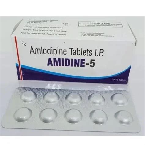 Amlodipine Besylate Tablet 5 Mg At Rs 145 Box In Panvel ID