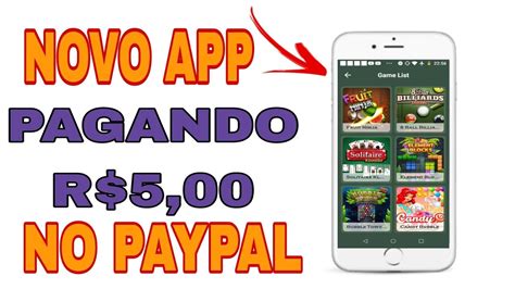 💸 Saque RÁpido Novo App Pagando No Paypal Ganhe Dinheiro Agora Youtube