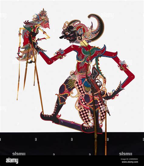 Shadow Puppet Wayang Kulit Of Bima Maker Ki Enthus Susmono