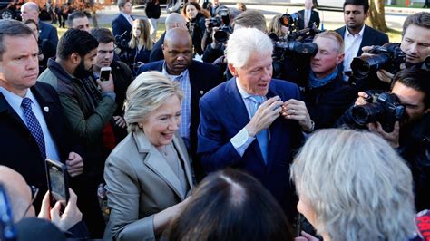 Hillary Clinton Votes In Presidential Election