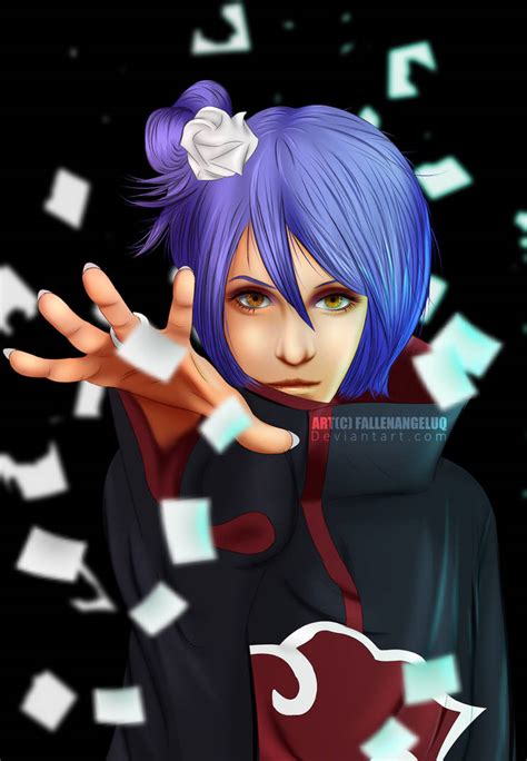 Konan FanArt Naruto by Umair Qayyum by fallenAngelUQ on DeviantArt