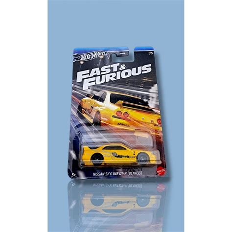 Jual Hot Wheels Murah Nissan Skyline Gtr R Kuning Fast And Furious Silver Series Baca