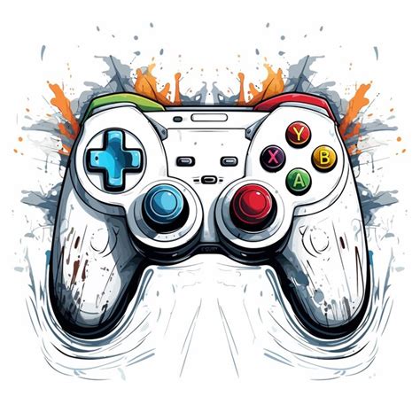 Premium Vector Game Controller Design Clipart