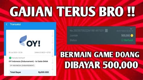 DIBAYAR LANGSUNG MODAL MAIN GAME SAMBIL REBAHAN DIRUMAH BISA GAJIAN