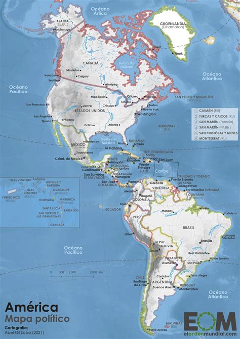 Mapa Politico America 4