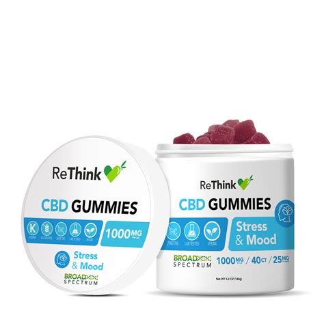 Buy ReThink CBD Hemp Gummy Drops Online 300mg CBD ReThink