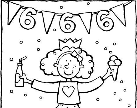 Kleurplaat Verjaardag 6 Jaar Coloring Pages Images And Photos Finder