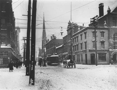 Winter 1910 Johnstown Downtown Pennsylvania History