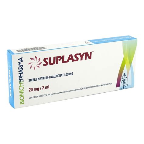 SUPLASYN 20 mg 2 ml Fertigspritze 1 Stück medpex